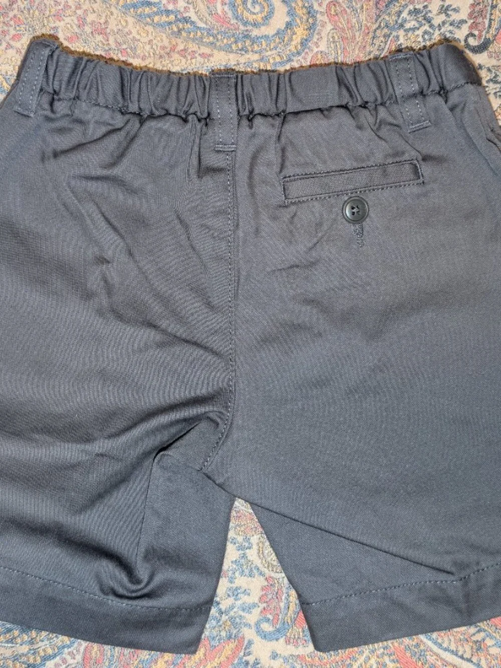 Lands end size 6 gray school uniform shorts